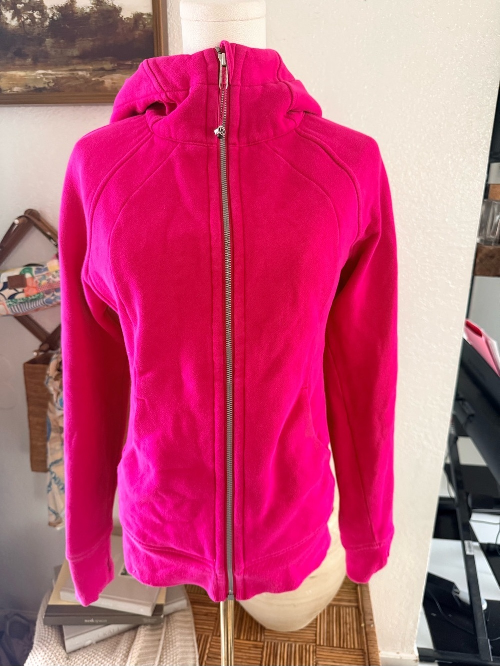 lululemon athletica Kids Hot Pink Full-Zip Hooded Jacket
